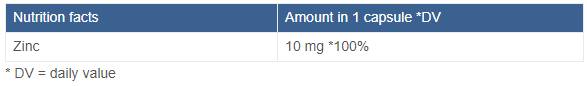 Zinkchelat 10 mg – 120 Kapseln
