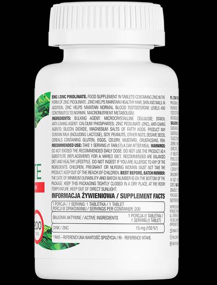 Zinkpicolinat 15 mg/Limitierte Auflage 200 Tabletten