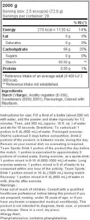<tc>VITARGO</tc> Carboloader - 2000 Gramm