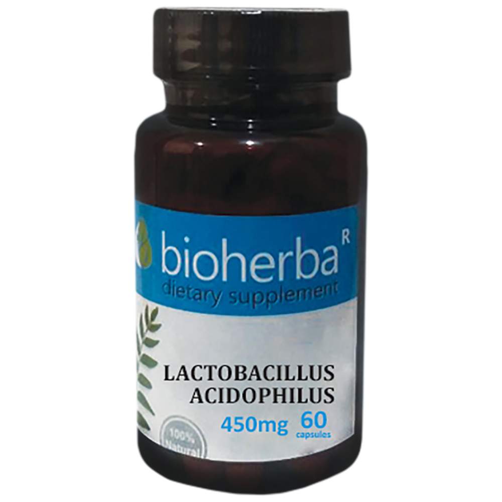 Lactobacillus acidophilus 450 mg - 60 Kapseln
