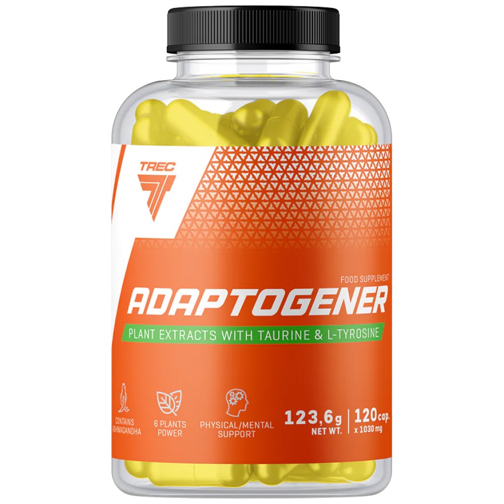 Adaptogen | mit Ashwagandha, Rhodiola, L -Tyrosin - 120 Kapseln