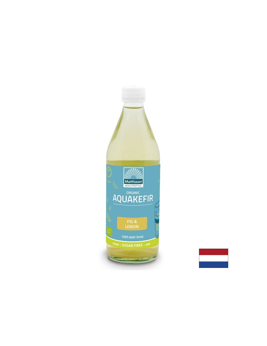 Aquakefir Fig and Lemon Bio, 500 ml Mattisson Healthstyle - Nutra Best Europe