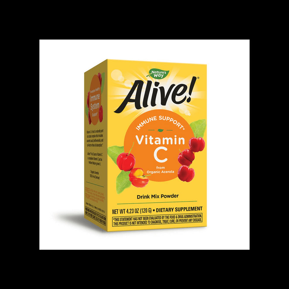 <tc>Alive</tc>! Vitamin C Pulver - 120 Gramm