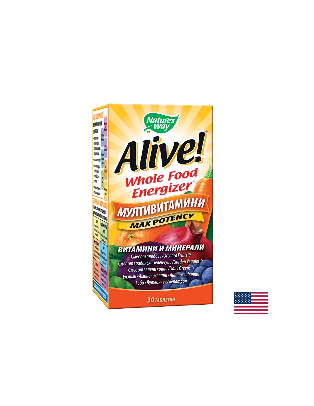 <tc>Alive</tc>! Multivitamin - 30 Tabletten