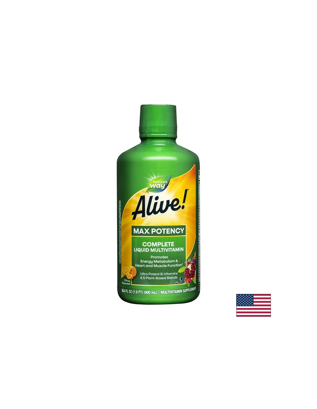<tc>Alive</tc>! Flüssiges Multivitamin - 900 ml