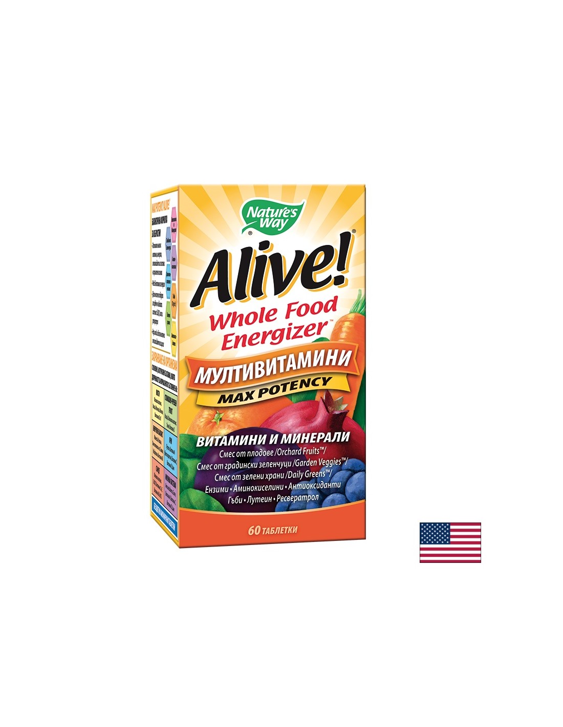 <tc>Alive</tc>! Multivitamin - 60 Tabletten