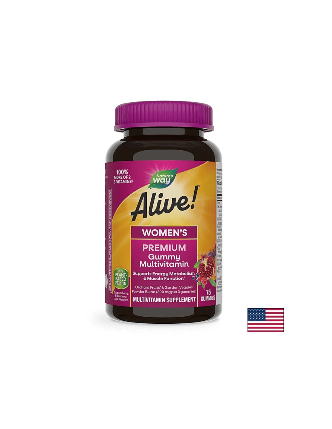 <tc>Alive</tc>! Gummivitamine für Frauen - 75 Kautabletten