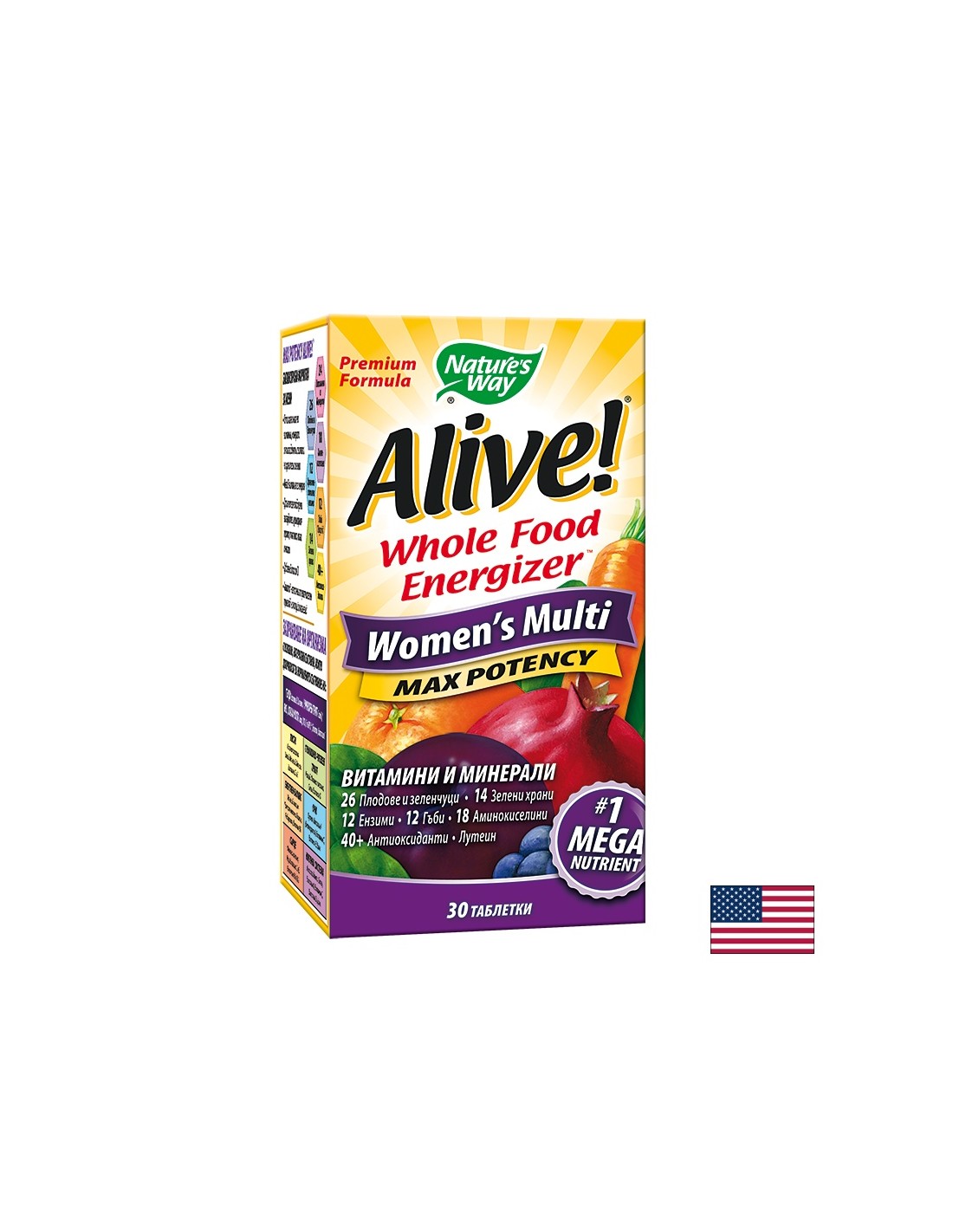 <tc>Alive</tc>! Frauen Multi - 30 Tabletten