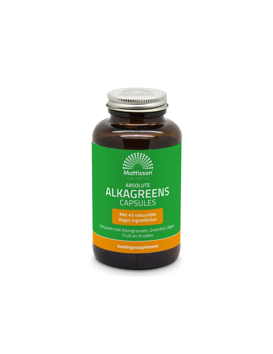 Alkaline balance - AlkaGreens - Absolute AlkaGreens, 180 capsules Mattisson Healthstyle - Nutra Best Europe