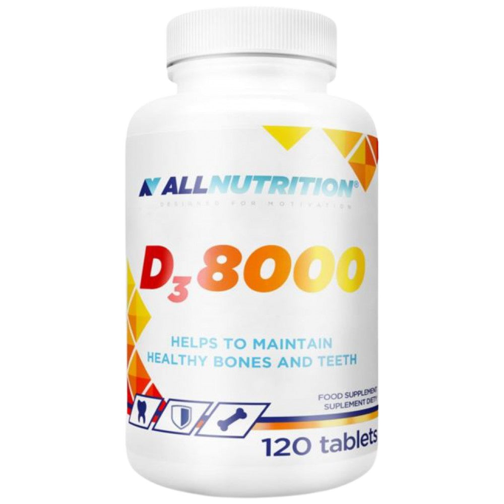 Vitamin D3 8000 IU 120 Tabletten