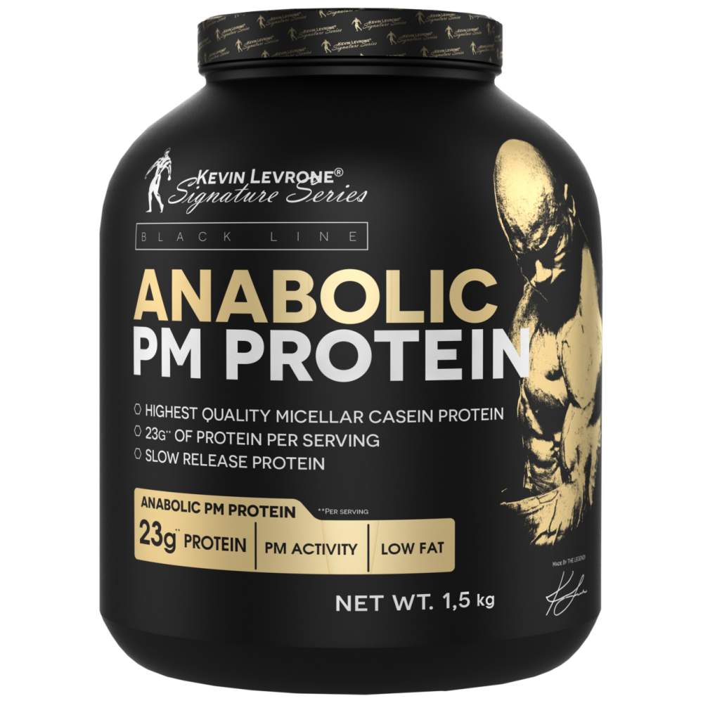 Schwarze Linie / anabolische PM -Protein / Mizellar -Kasein - 1500 Gramm