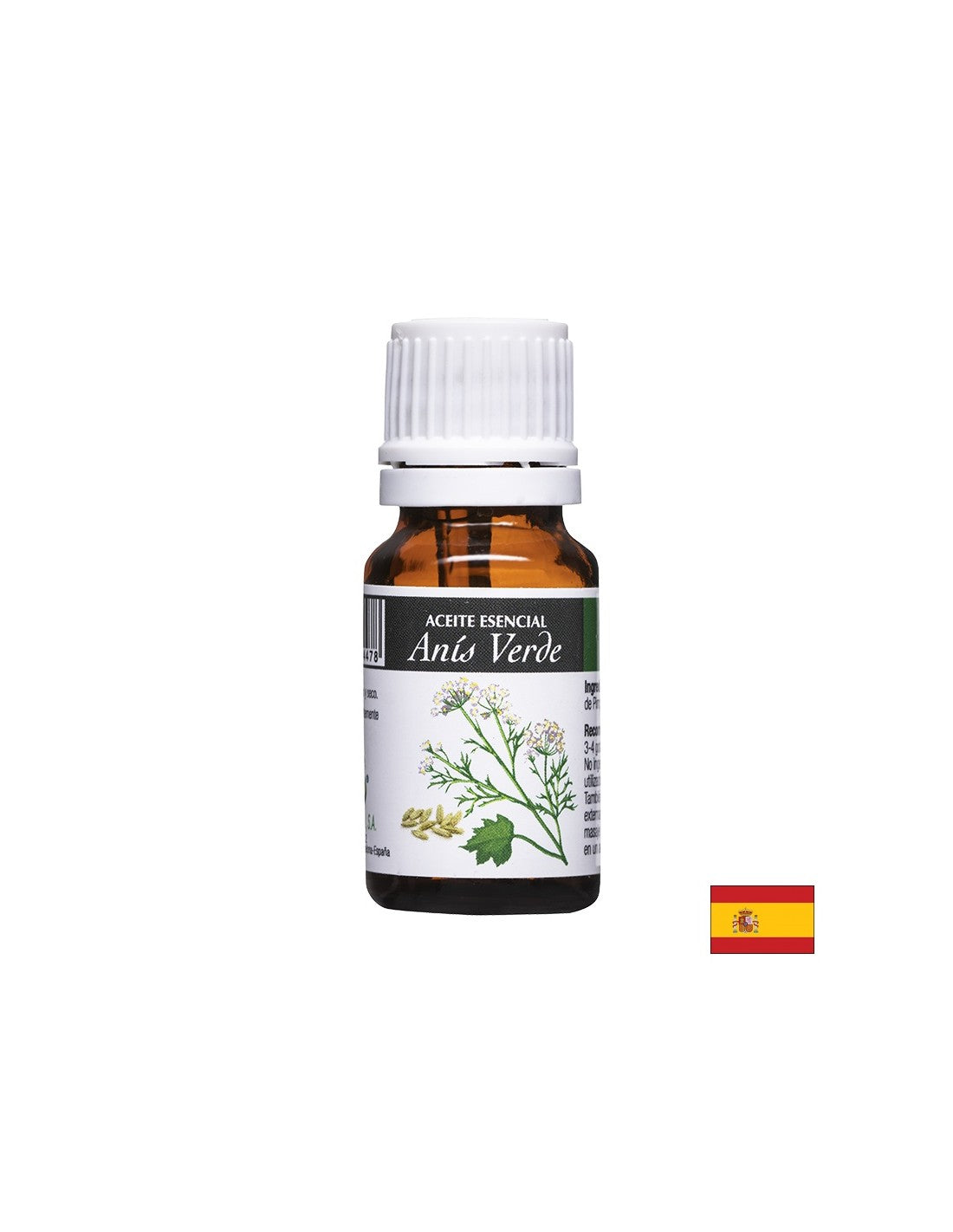 ANISE ätherisches Öl - Atem- und Nervensystem - Acite Escial Anis Verde, 10 ml