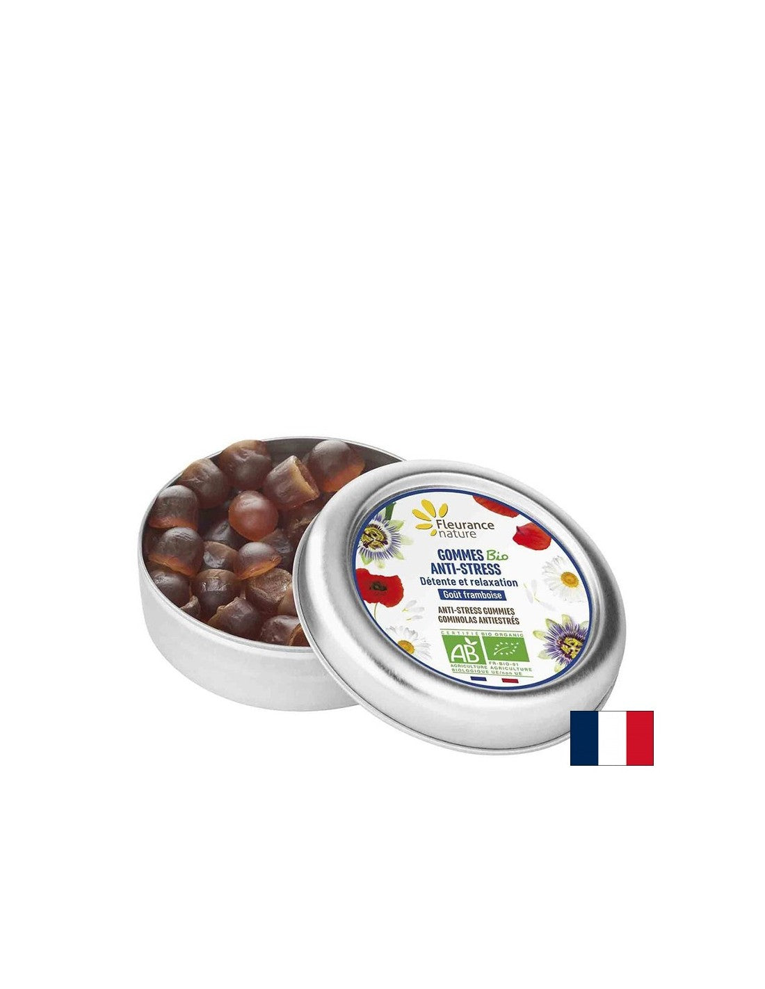 Anti-Stress - Organic, jelly tablets Fleurance Nature - Nutra Best Europe