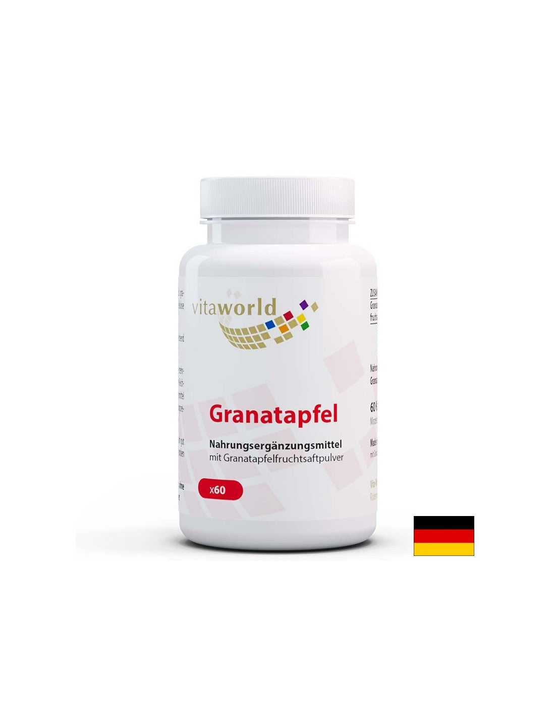 Antioxidans und Kardioprotektor - Granatapfel, 500 mg x 60 Kapseln