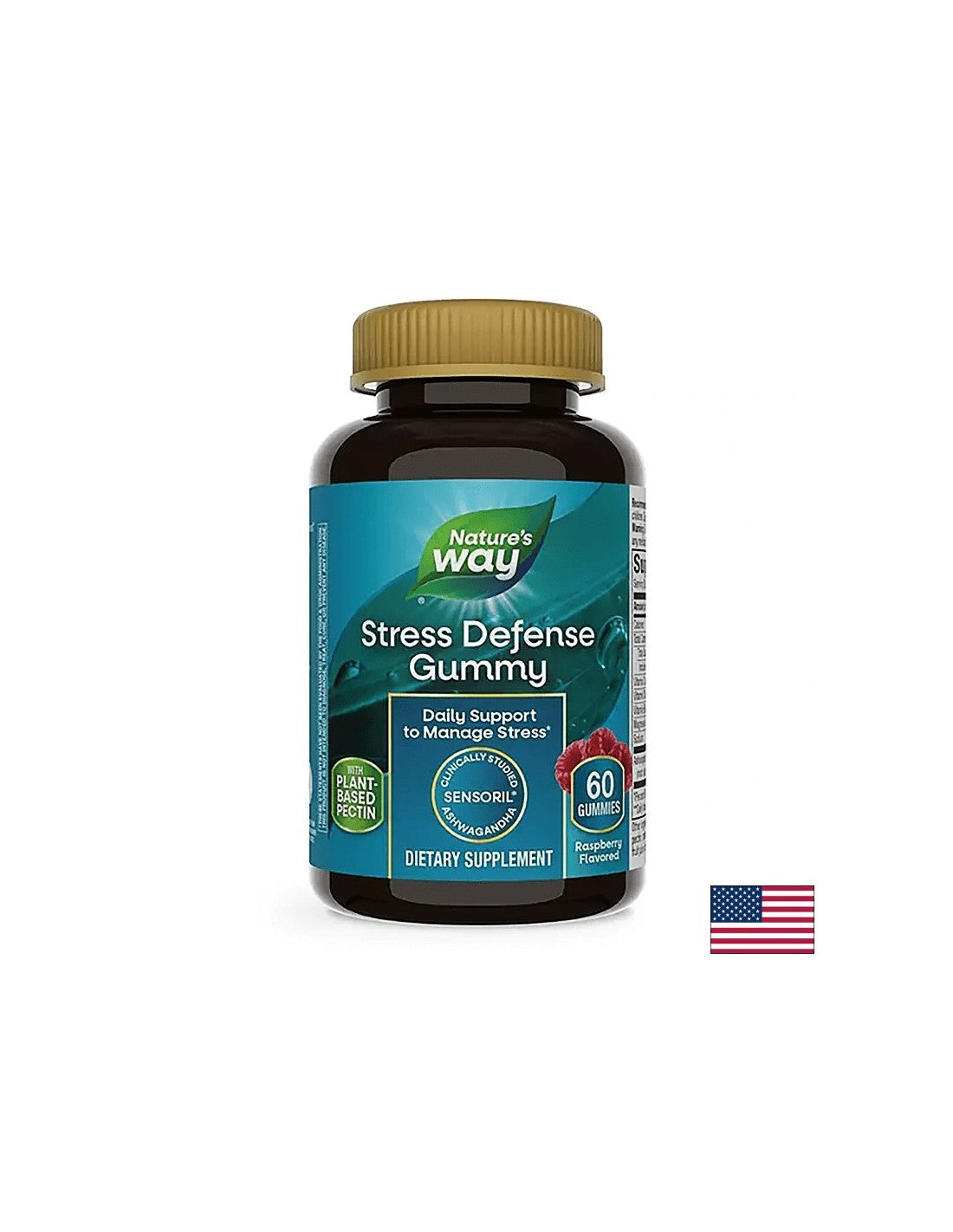 Anti-stress and emotional balance - Stress Defense, 60 nature's way jelly tablets - Nutra Best Europe