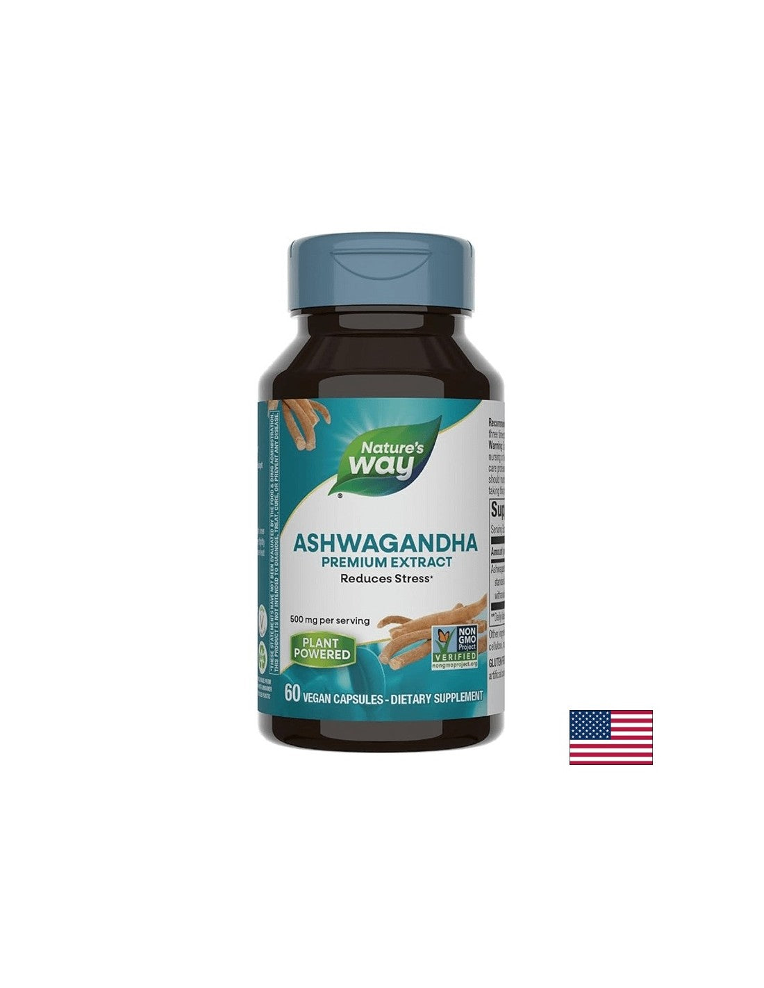 Ashwagandha 500 mg - 60 Kapseln
