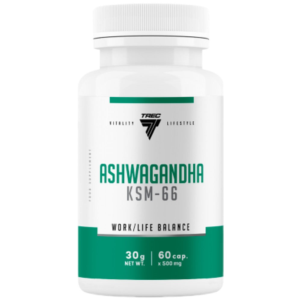 Ashwagandha KSM -66 200 mg - 60 Kapseln