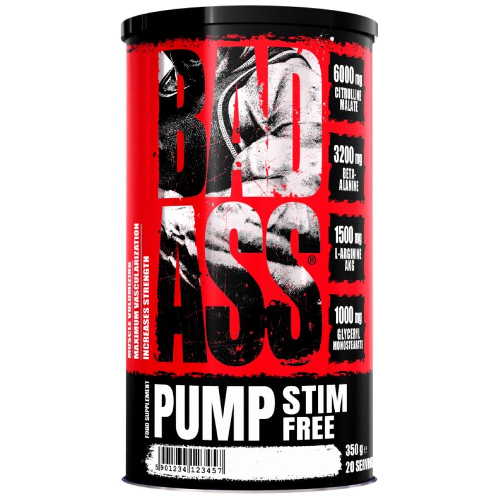 <tc>BAD ASS</tc> PUMP Stim-Free Formula - 350 Gramm