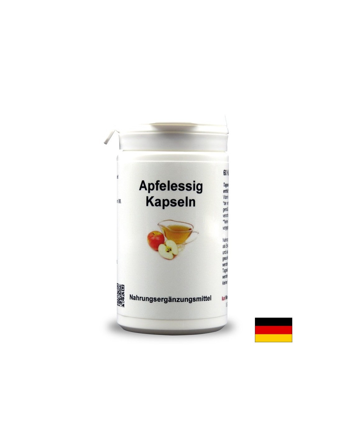 Schneller Metabolismus - Apfelessig 350 mg, 60 Kapseln