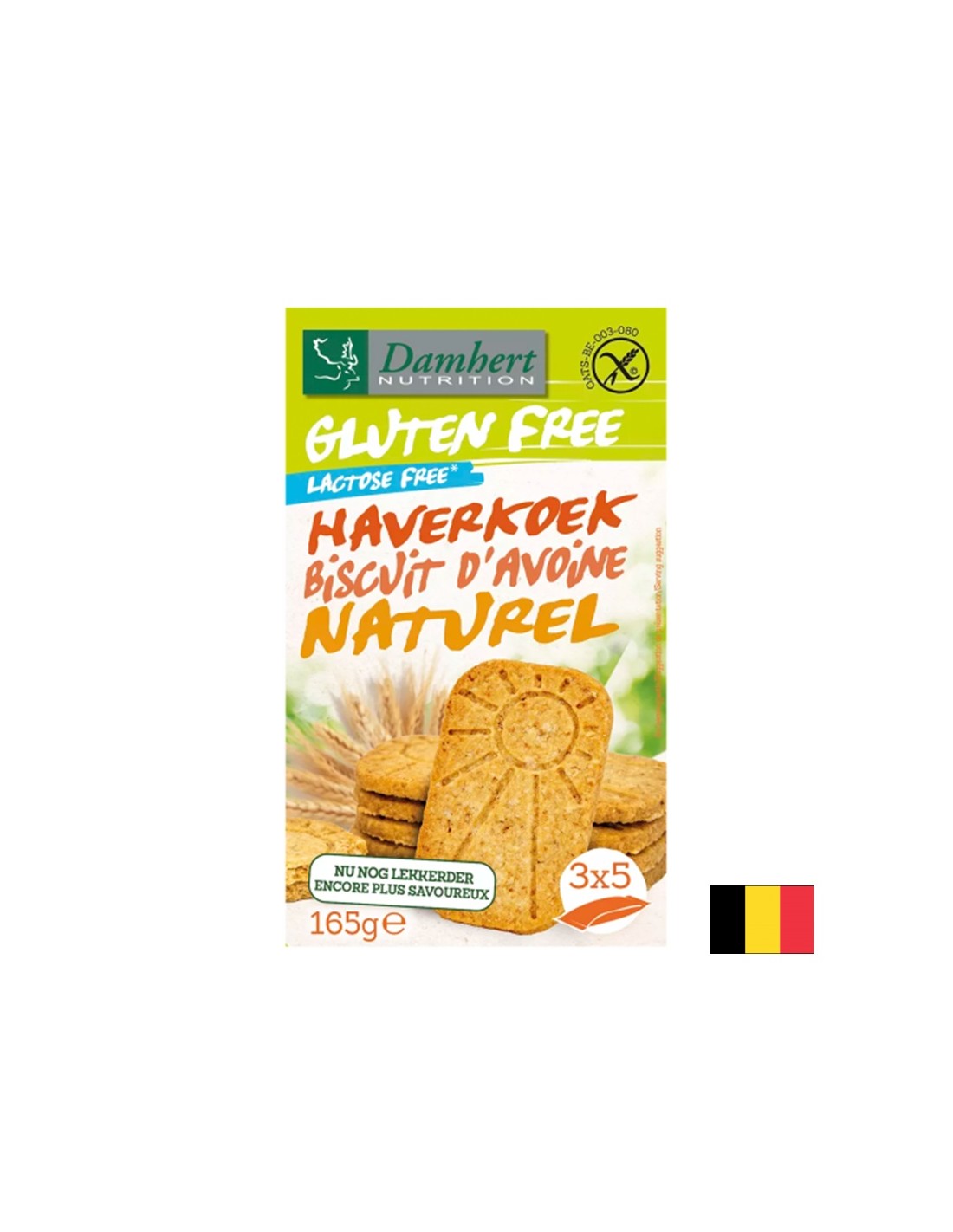 Glutenfreie Haferkekse, 165 g