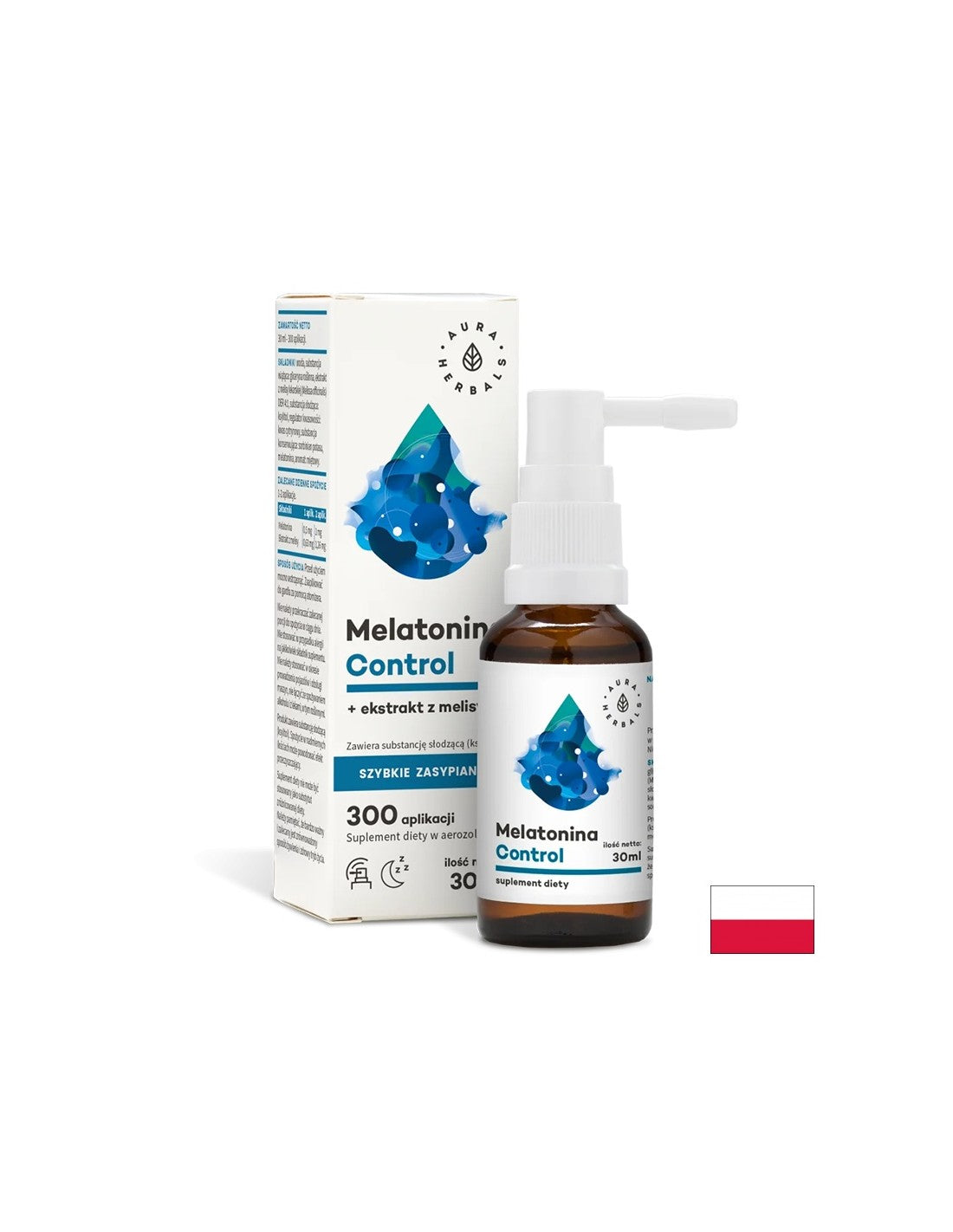 Schlaflosigkeit - Melatonin + Zitronenbalsam, Mundspray 30 ml