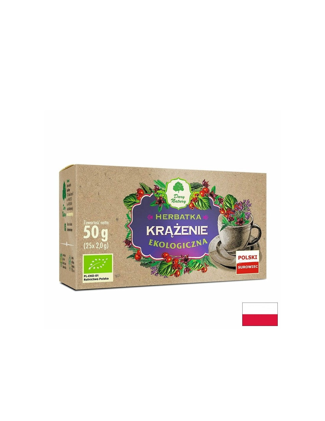 Kräuterteezirkulation Bio, 25 Päckchen