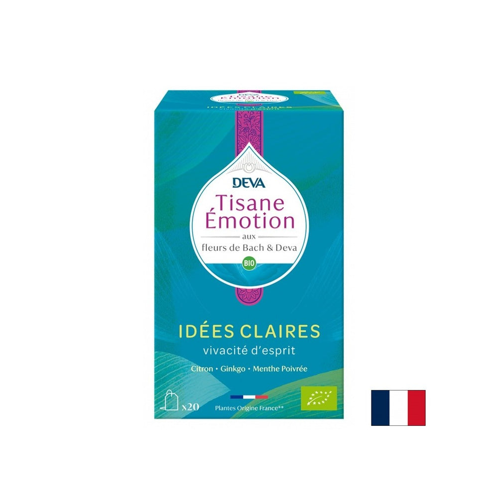 Kräutertee "Konzentration" (mit Blumenelixieren nach Dr. Bachs Methode), 20 Filtertaschen