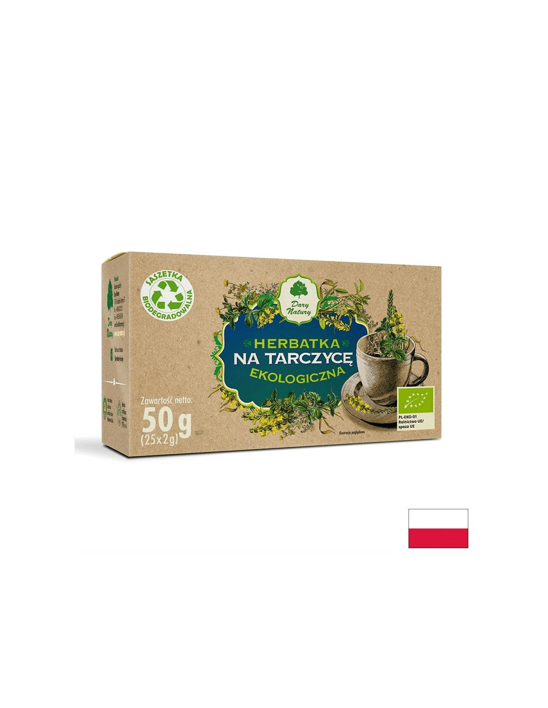 Kräutertee für die Schilddrüsenbio, 25 Filtertaschen