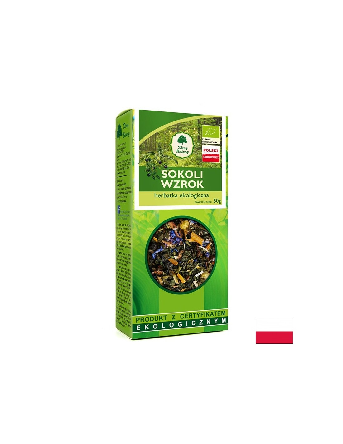 Kräuterbio -Mischung für gute Sicht, 50 g