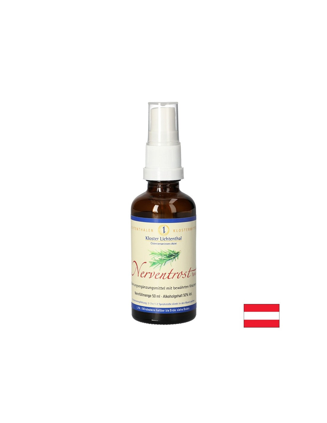 Kräuterformel für das Nervensystem, 50 ml Spray