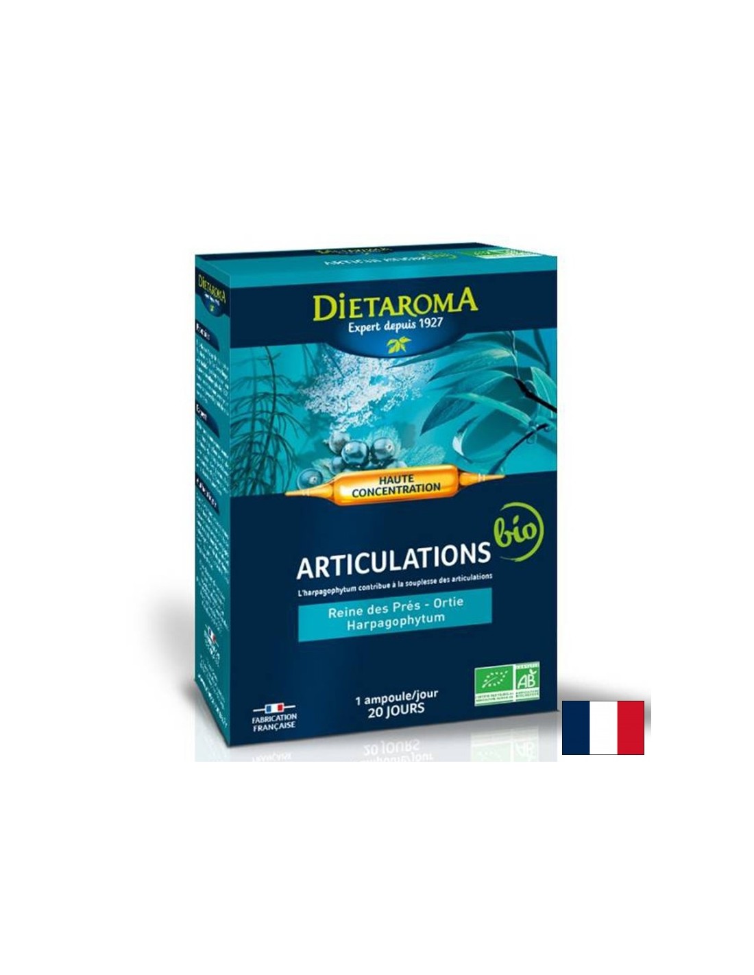 Kräuterformel für mobile Gelenke, 20 Trinkampullen