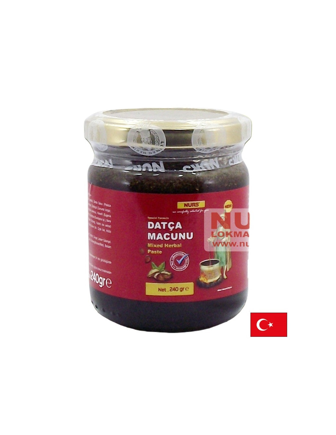 Kräuterpaste für gesunde Lungen, 240 g