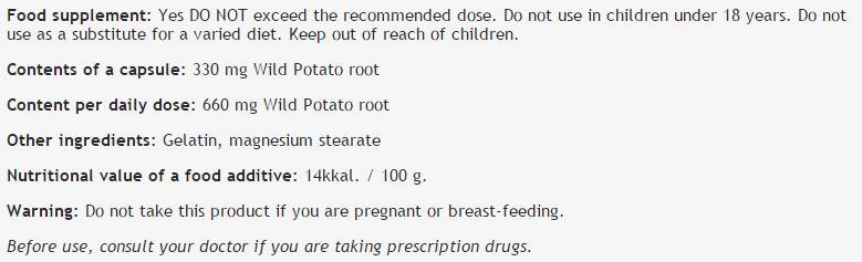 Wild Yam 330 mg - 100 Kapseln