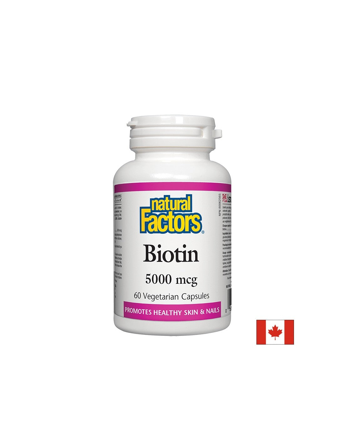 Biotin 5000 mcg - 60 Kapseln