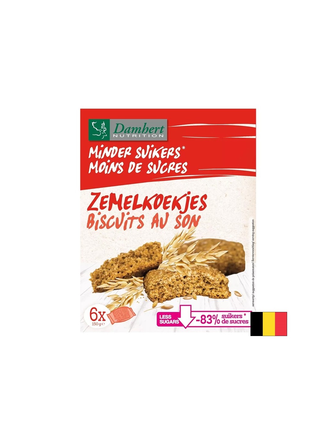 Weizenkleie Kekse (kein Zucker zugesetzt), 150 g