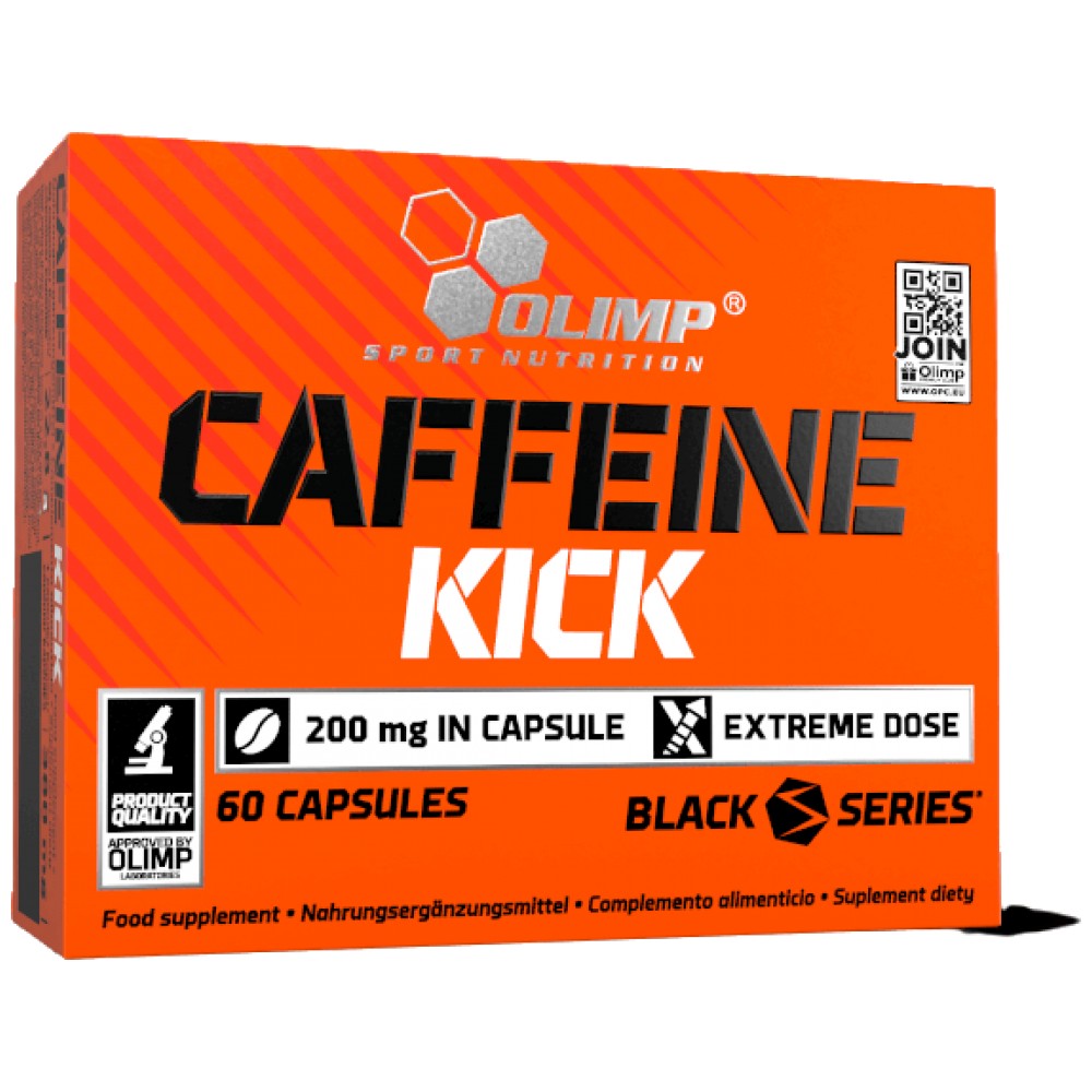 Koffein Kick 200 mg - 60 Kapseln