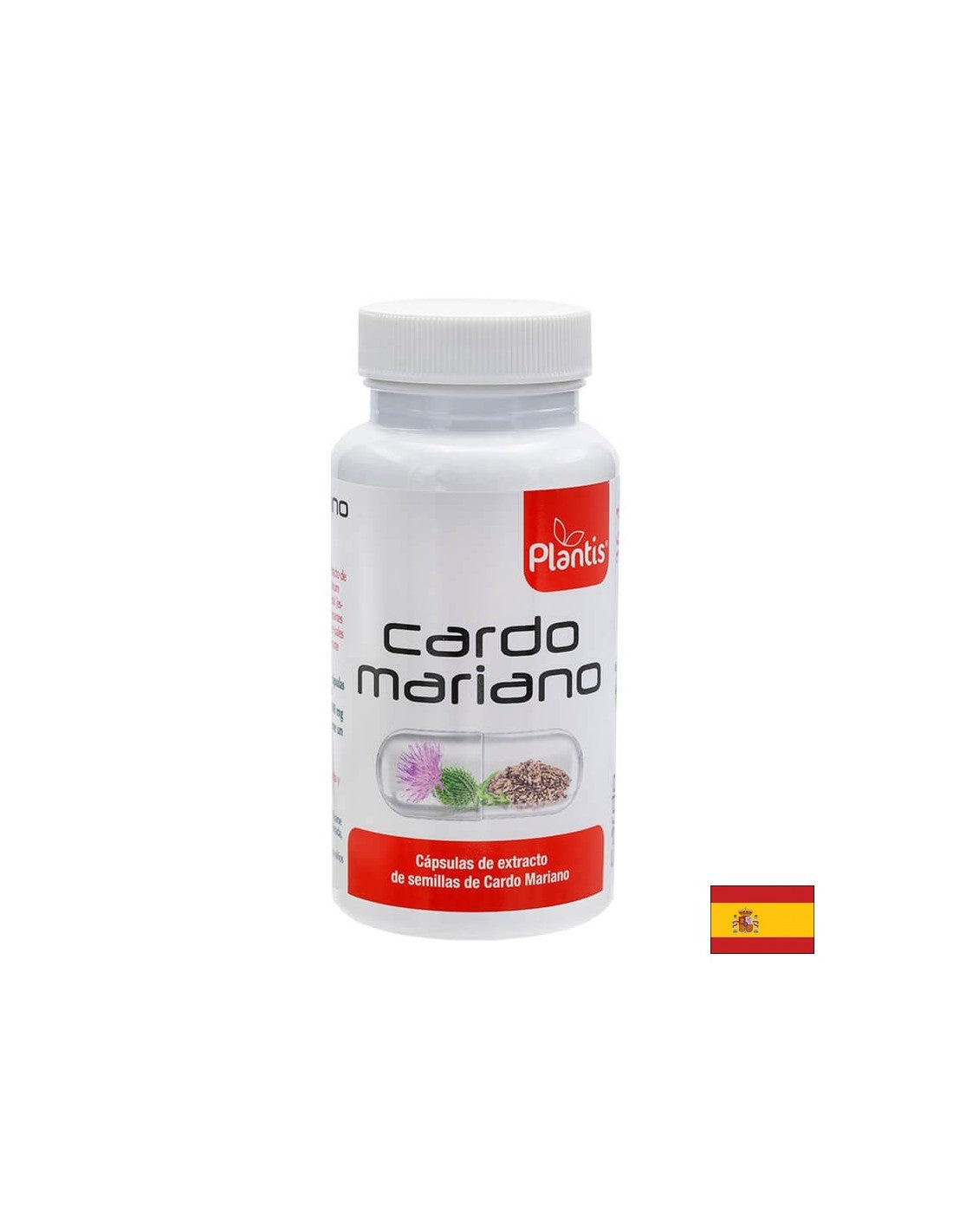 Milchdistel (80% Silymarin) - Für eine gesunde Leber - Cardo Mariano Plantis®, 100 mg, 90 Kapseln