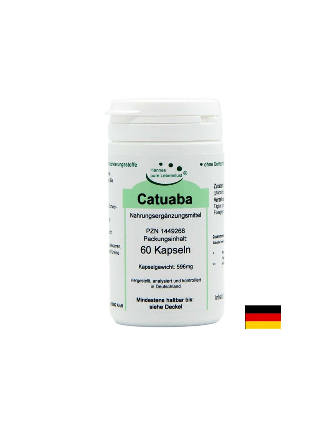 Catuaba - Catuaba - für das Nervensystem, 60 Kapseln