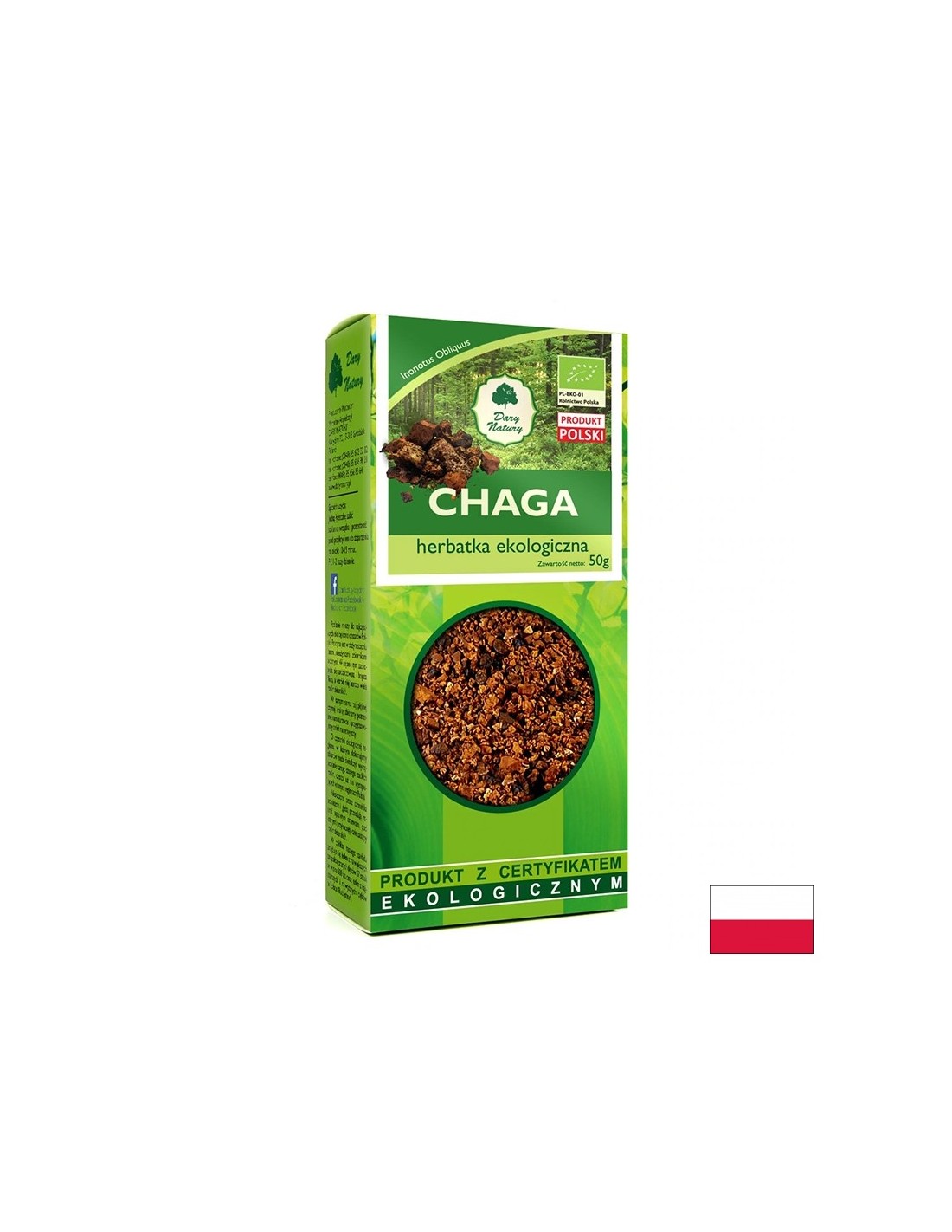 Chaga Bio, Pulver 50 g