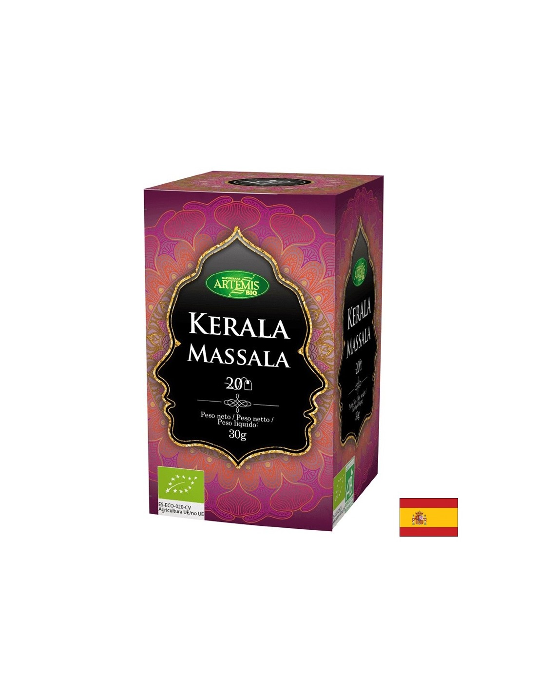 Bio -Kerala Masala Tee - Kerala Masala, 20 Filtertaschen
