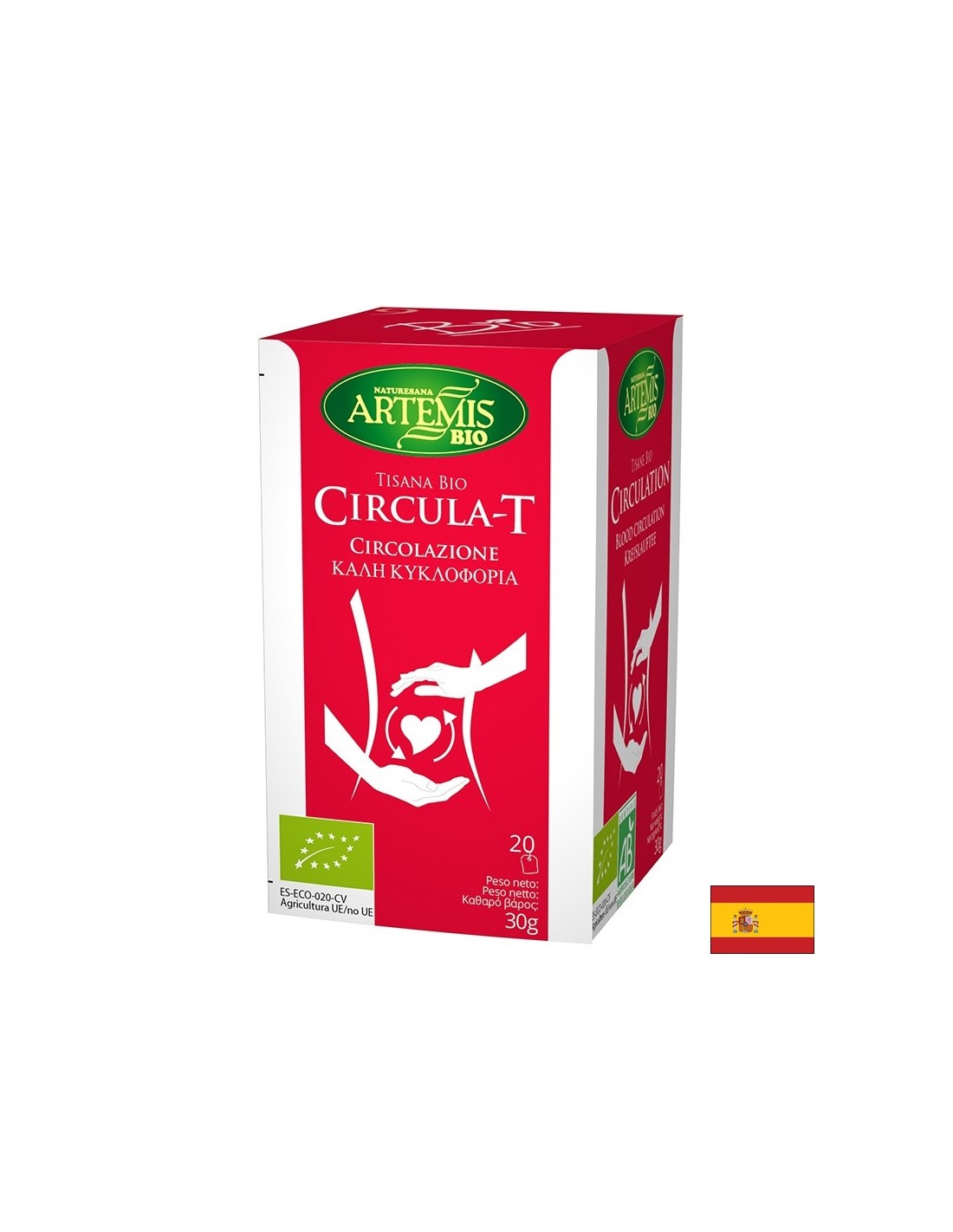 Tee für gute Zirkulationsbiografie, 20 Filterbeutel x 30 g