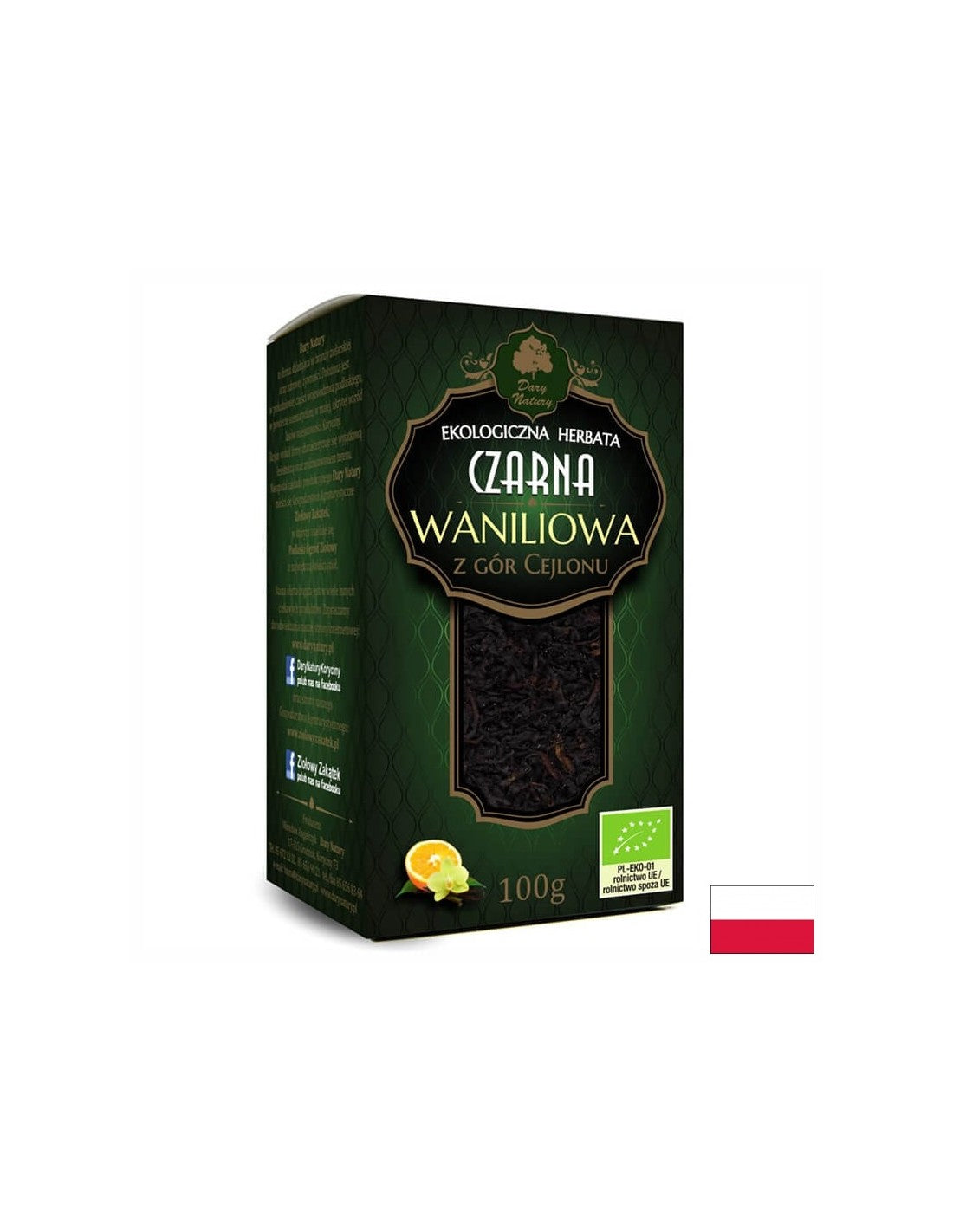 Schwarzer Ceylon -Tee Bio, 100 g
