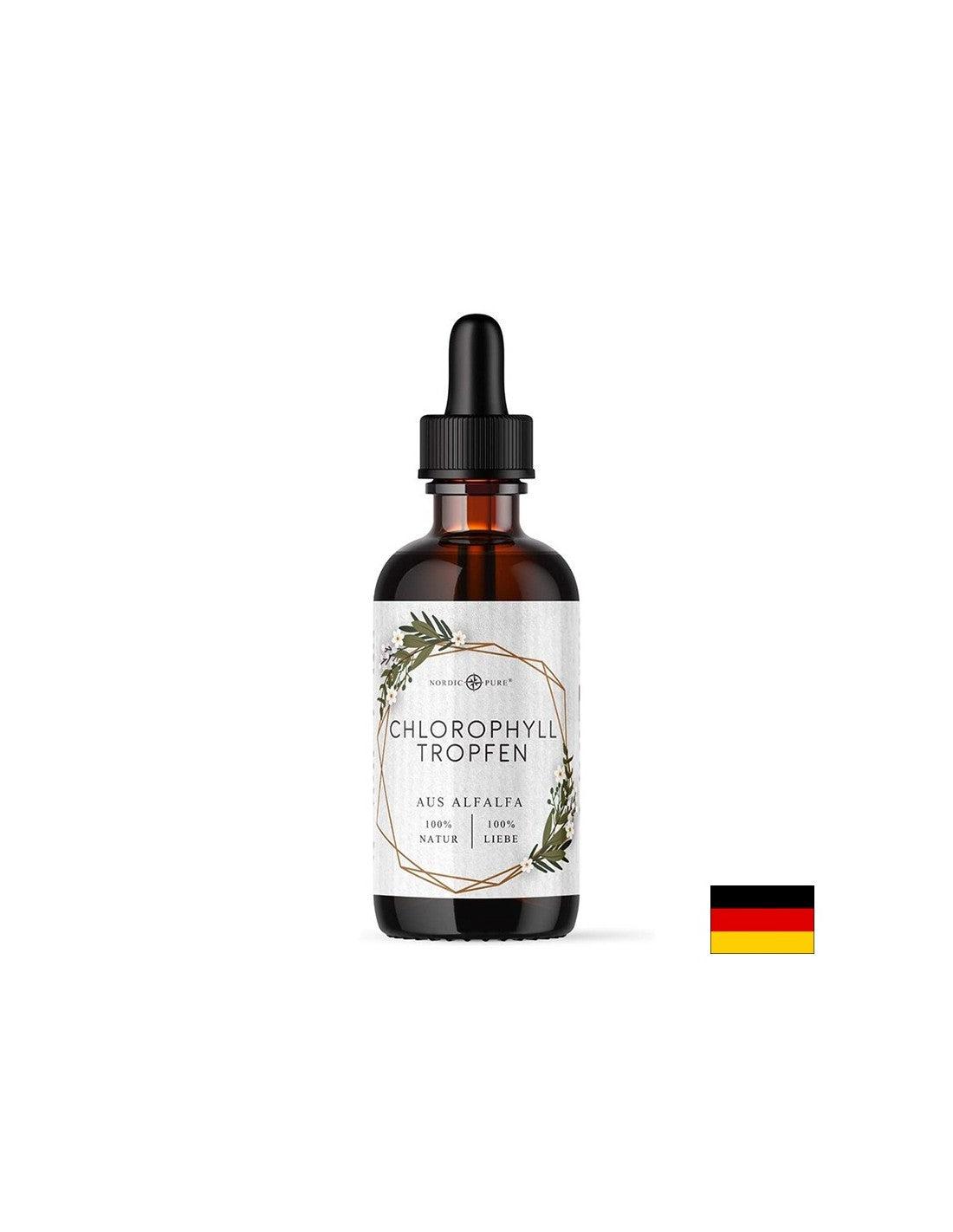 Alfalfa -Chlorophyll - zur Entgiftung, Tropfen, 100 ml NVs
