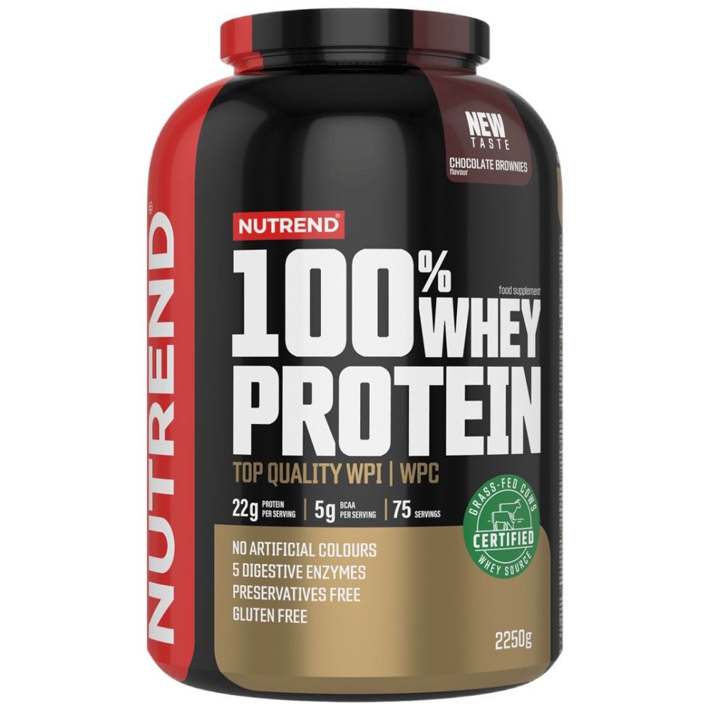 100% Molkeprotein - 2250 Gramm