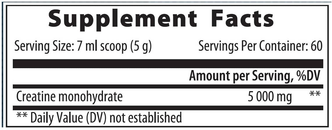 Kreatinmonohydratpulver - 300 Gramm