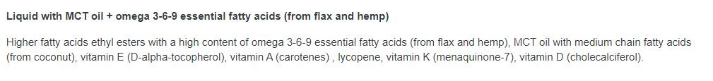 Keto Flüssigkeit | MCT & Omega 3-6-9-10 x 10 ml