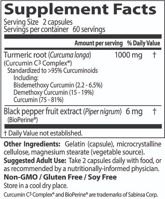 Hochabsorptions -Curcumin 500 mg - 120 Kapseln