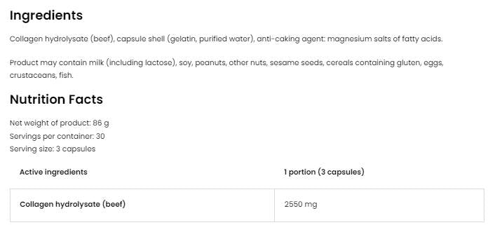 Kollagen 2550 90 Kapseln