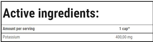 Kalium 400 mg - 90 Kapseln