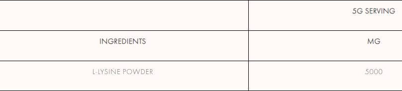 L -Lysin -Pulver - 300 Gramm